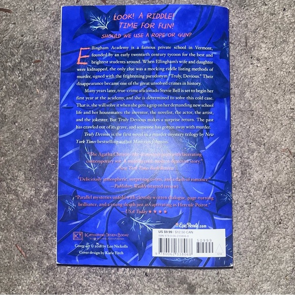 Chapter Book 4th-6th grade. Brand new. Turkey Devious by Maureen Johnson. Pics - Picture 5 of 7